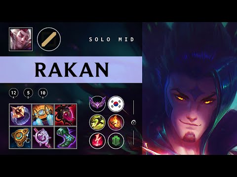 Rakan Mid vs Yone - KR Master Patch 25.23