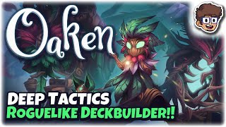 DEEP Tactics Roguelike Deckbuilder!! | Let's Try: Oaken 1.0