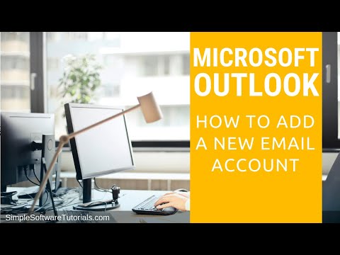 How to Add a New Email Account in Outlook