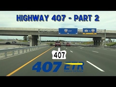 Highway 407, Part 2, Durham region, Ontario