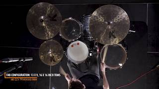 Video thumbnail for Ludwig USA Classic Maple FAB Shell Pack in Vintage Blue Oyster by Absolute Music