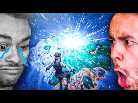 MY REACTION TO THE END OF FORTNITE - TheGrefg
