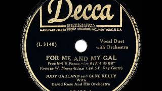 1943 HITS ARCHIVE: For Me And My Gal - Judy Garland &amp; Gene Kelly