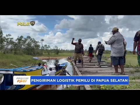 POLRES PARIMO TEMBUS HUTAN DISTRIBUSI LOGISTIK PEMILU