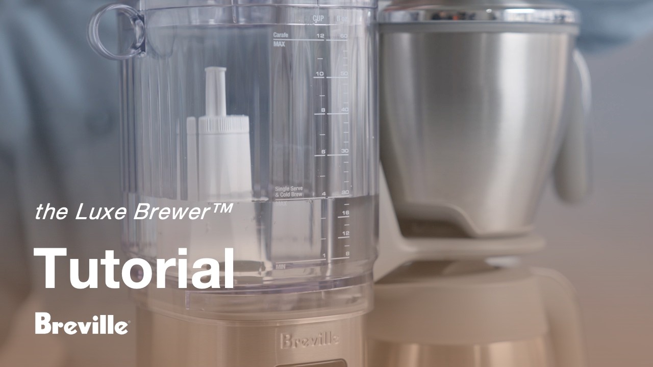 Breville coffee guide tutorial - How to brew a single serve
