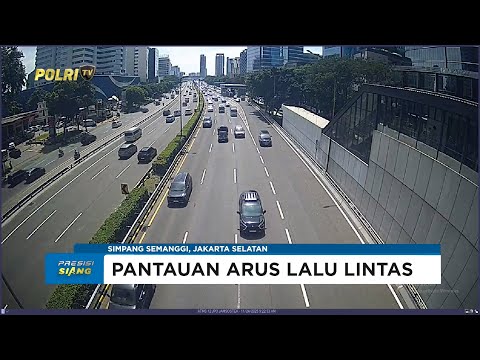 NTMC POLRI - PANTAUAN ARUS LALU LINTAS SIANG 24/11/2025