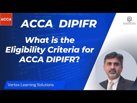 What is the eligibility criteria for ACCA DIPIFR? #dipifr #acca