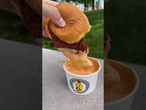 Everything I Order at Dave’s! 🤯🔥 #daveshotchicken