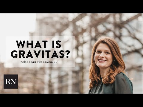What Is Authentic Gravitas