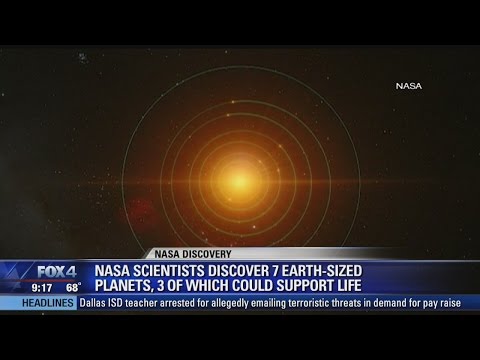 NASA Scientists Discover 7 New Earth-Sized Planets