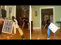 Teen Performs Incredible Card Throwing Trick Shots