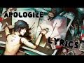 Nightcore - Apologize [Rock Cover] 