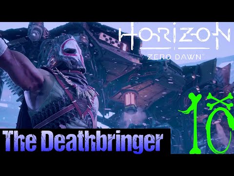 Horizon Zero Dawn Taking down the Deathbringer
