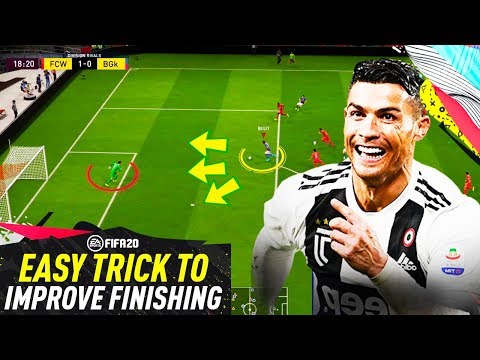 FIFA 20 SIMPLE GAME CHANGING TRICK TO IMPROVE YOUR FINISHING AGAINST GOALKEEPERS in ULTIMATE TEAM!
