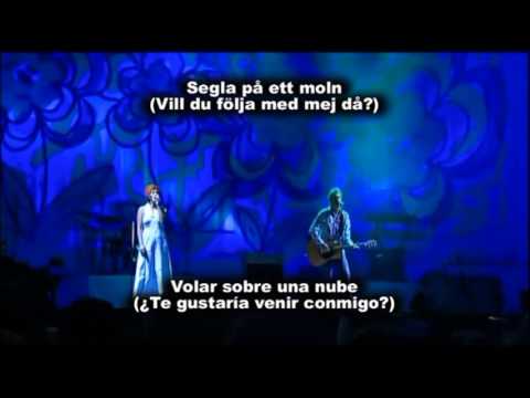 Segla på ett moln  - Per Gessle y Helena Josefsson (Subtitulos Sueco/español)
