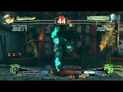 SSF4 AE: Kiryu Tsukimiya (Guy) vs inaba360 (Seth) - Ranked Match (720p HD)