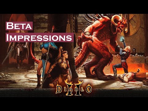 Diablo 2 Resurrected BETA: Rapid Impressions.