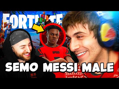 BLUR E LA MEGA SESSIONE DI FORTNITE NATALIZIA 😂 | Blur Gioca a Fortnite w/ Pesh