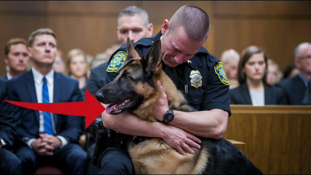 Zu Unrecht verurteilter Polizist will seinen K9 ein letztes Mal sehen dann passiert das Unglaubliche