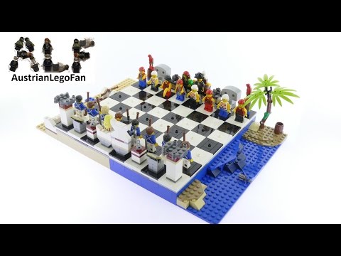 Vidéo LEGO Pirates 40158 : Jeu d'échecs