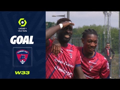 Goal Grejonh KYEI (4' - CF63) CLERMONT FOOT 63 - STADE DE REIMS (1-0) 22/23