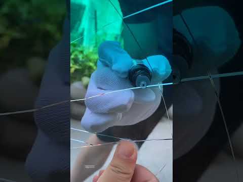 Broken Glass Repair Solution #repair #glass #shorts