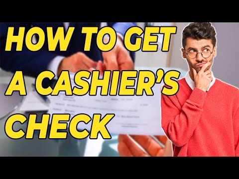 YouTube video about Discovering the Benefits of Obtaining a Cashiers Check