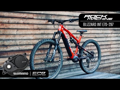 Enduro E-Bike: Rock Machine Blizzard INT e70-297