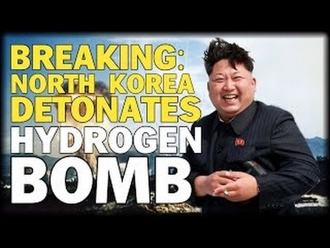USA B52 Bomber response to North Korea Nuclear Threat Hydrogen Bomb
