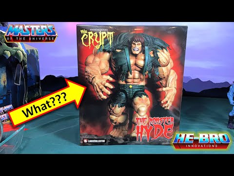 What is this Monstrosity??? The monster Hyde?? Let’s compare him to He-Man, Hulk and others