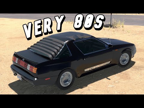 80S AMERICAN TURBO SPORTS CAR! | Automation/BeamNG