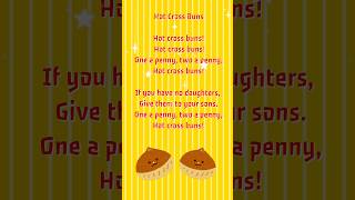 Hot Cross Buns | Nursery Rhymes | English poem