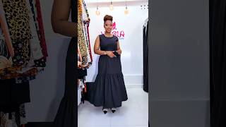 Black shift wrap Max  dress #zamakalefashion #fashion #latestafricaprint #africanfashion #african