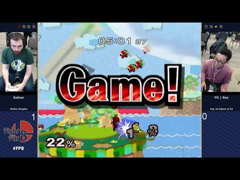 FP8 | Kalvar (Marth) vs. YG | Ses (Fox) | Losers Top 16