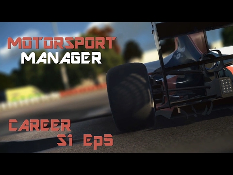 Motorsport Manager s1 ep5 PC - Halfway & best race result