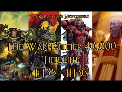 40K Lore For Newcomers - The Warhammer 40,000 Timeline: M35 - M36 - 40K Theories