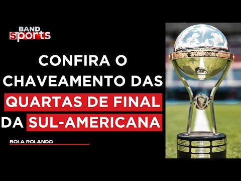 CONFRONTOS DEFINIDOS NA COPA SUL-AMERICANA: GUSTAVO FURTADO E JAMELLI PROJETAM | BOLA ROLANDO