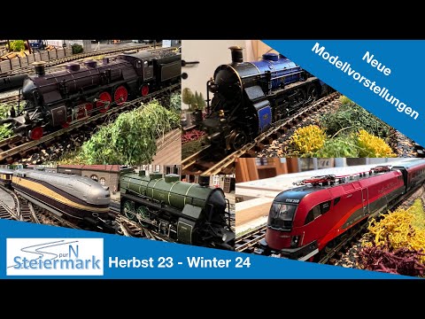 Spur N - Modellvorstellungen / Vorschau Herbst-Winter 2023/2024 / 1:160