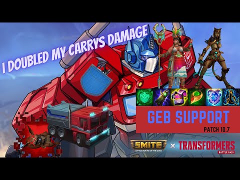 SauceKing078694 in the back pocket! Smite Ranked Conquest Geb Support for the Win!