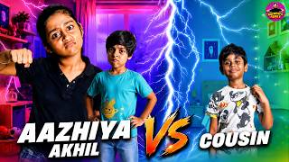 Download lagu Cousin Battle Begins 😂😎 | Aazhiya Akhil vs Cousin | Aazhiya’s Family mp3