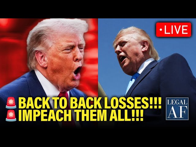 LIVE: Trump Faces LEGAL MASSACRE as GOP REVOLTS!!! | Legal AF SDDEFAULT Thumbnail