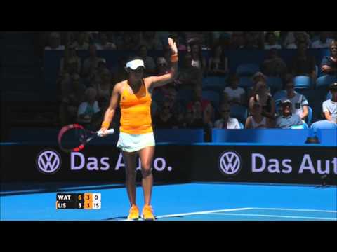Heather Watson v Sabine Lisicki highlights (RR)