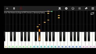 Download lagu Over The Horizon by Suga of BTS Ringtone on Perfect Piano mp3