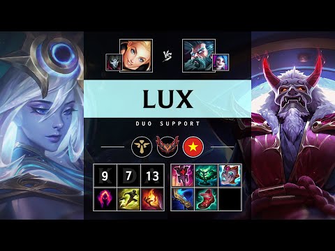 Lux Support vs Zilean - VN Grandmaster Patch 25.17