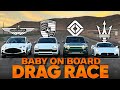 World's Quickest SUVs: Rivian R1S vs Aston DBX 707 vs Cayenne Turbo GT — Cammisa's Drag Race Replay