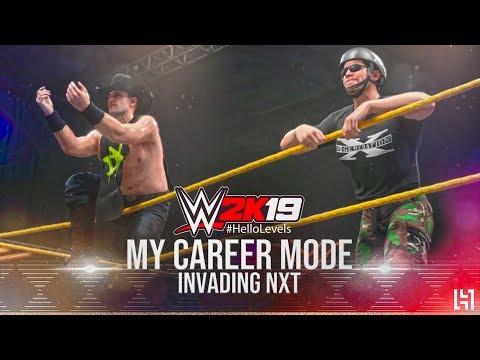 WWE 2K19 My Career Mode Gameplay Walkthrough Part 4 - INVADING NXT