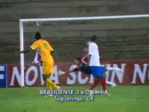 Brasiliense 3x0 Bahia - Ipatinga 0x3 Portuguesa - Camp Brasileiro