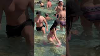 ?️Magic Of The Cleopatra Pool Fun Pamukkale Turkey -Nice Day? #cleopatra #pool #pamukkale