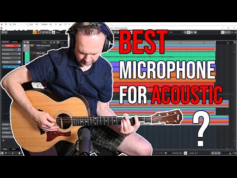 What is the best microphone for recording acoustic guitar (SM7B, R101, KM84, AT4040) ?