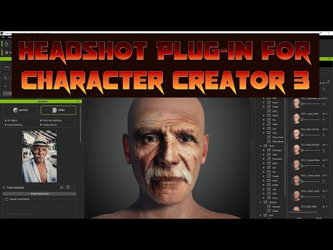 Character Creator 3 II Headshot Plug-in Tutorial